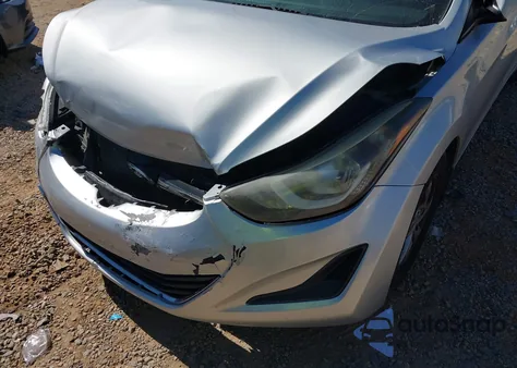2015 Hyundai Elantra Se from USA, damaged, VIN 5NPDH4AE4FH616890